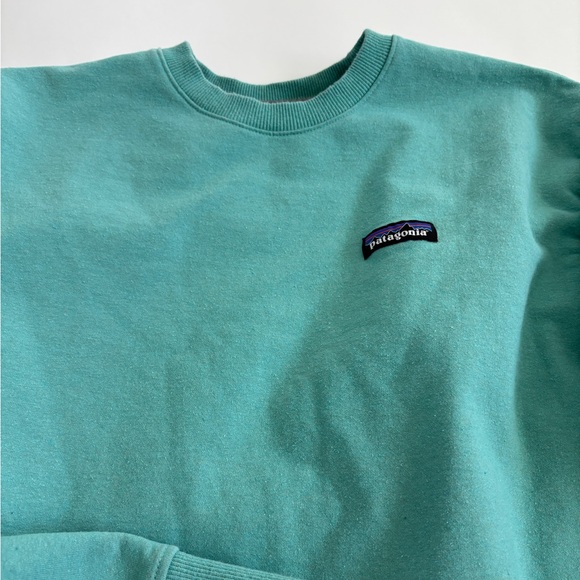 Patagonia Men’s sweatshirt Large Seafoam green - Picture 4 of 4